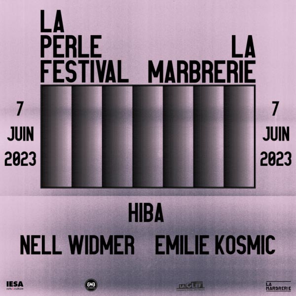 Affiche du concert live Nell Widmer à la marbrerie